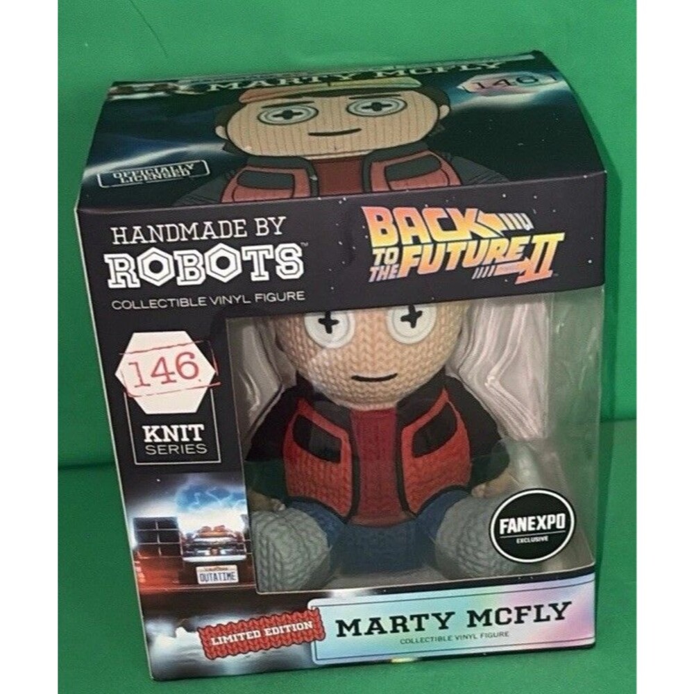 Marty McFly Handmade Robots Knit Series Back to the Future II Exclusive TV